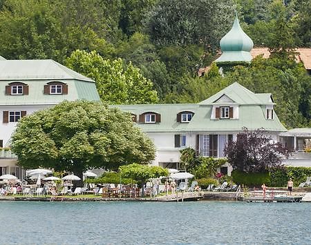 Strandhotel Kaerntnerhof Portschach am Worthersee Bagian luar foto