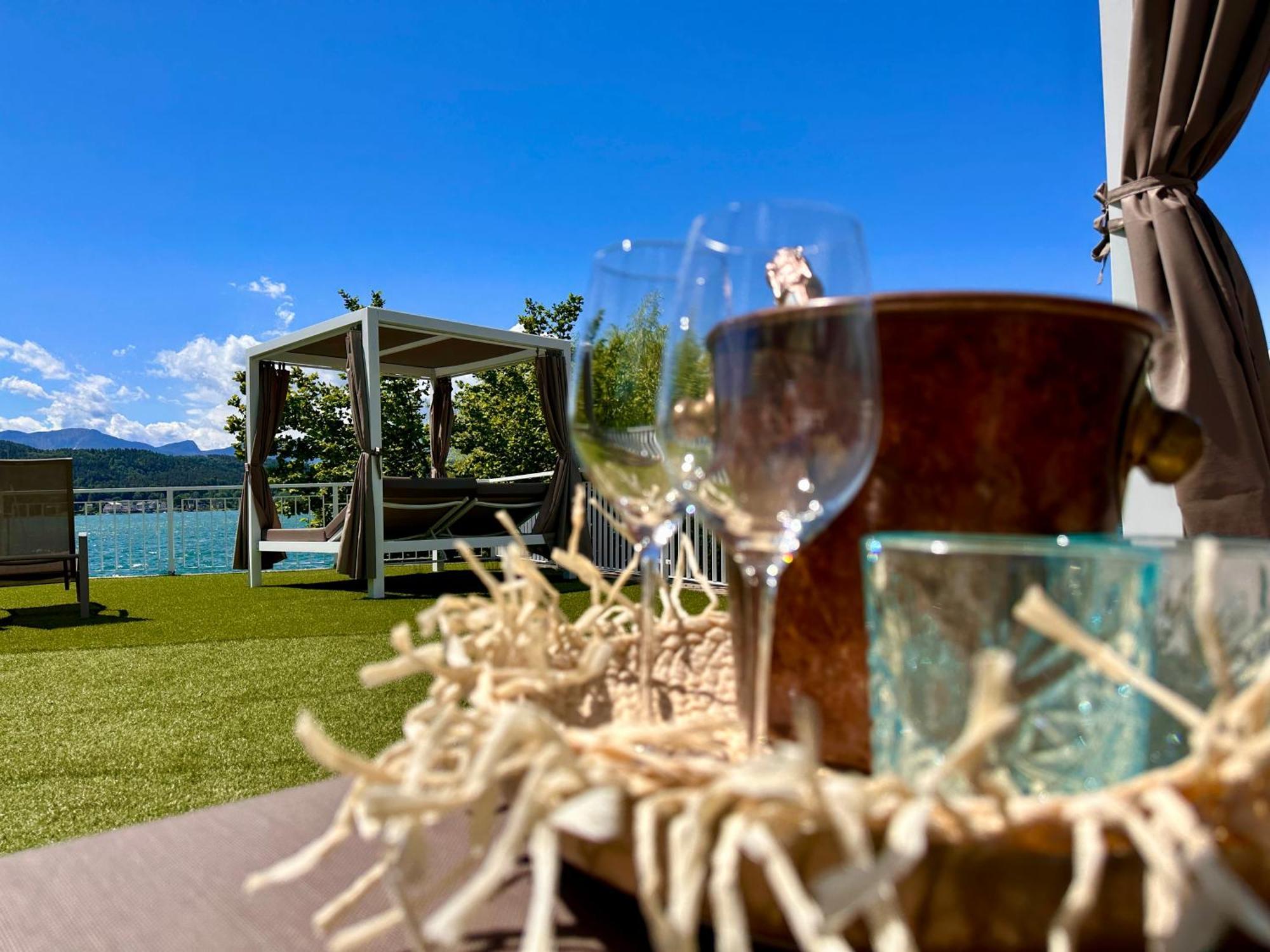 Strandhotel Kaerntnerhof Portschach am Worthersee Bagian luar foto